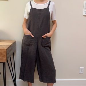 Oversized Loose Gray Overalls/ Jumpsuit
